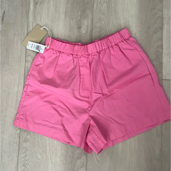 NEW Aritzia Wilfred Free Breeze shorts Pink - Picture 1 of 3
